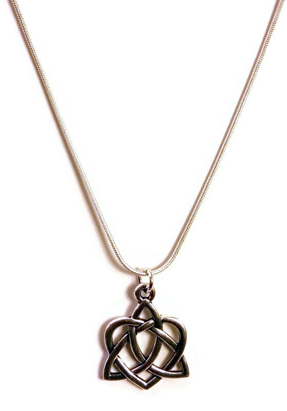 Antique Silver Celtic Pendant