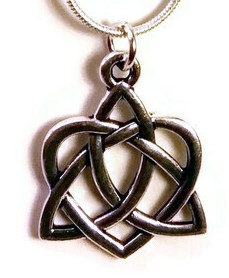 Antique Silver Celtic Pendant