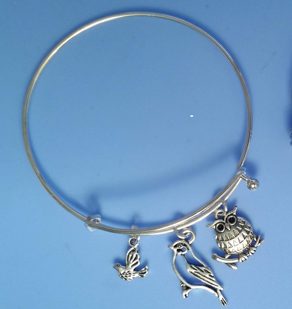 Bangle Bracelet with 3 