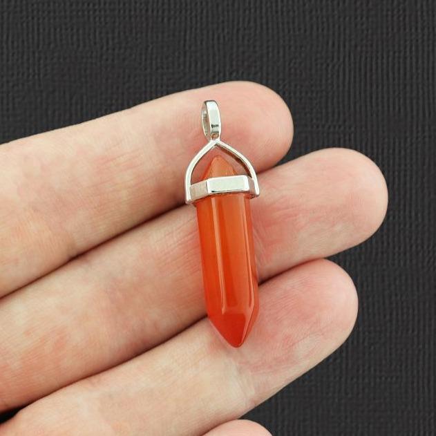 Carnelian Gemstone Pendant