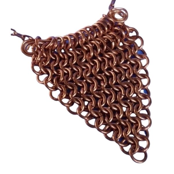 Copper Shield Necklace