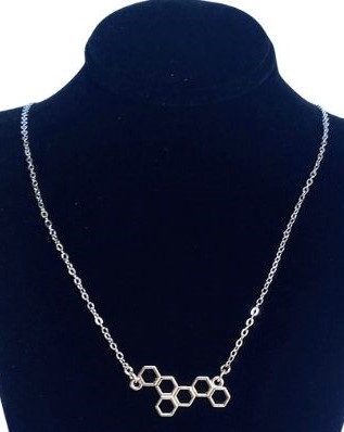 Honeycomb necklace