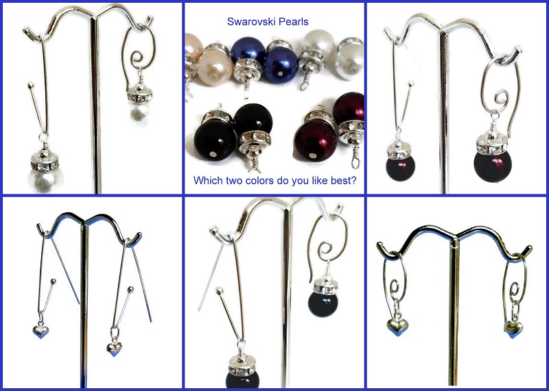 Pearl branch - Interchangeable Earring Tree