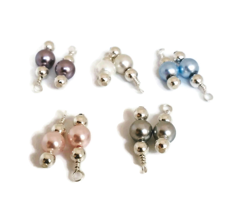 Silver and Pearl Branch - Interchangeable earrings