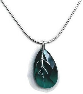 Swarovski Emerald Crystal Pendant