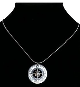Wander/Compass Pendant